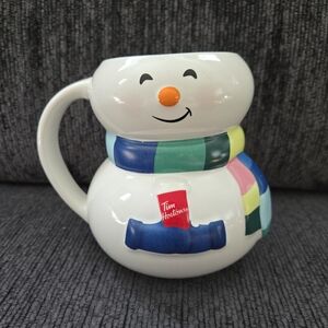 Tim Hortons Large Snowman Collectible Mug 2023